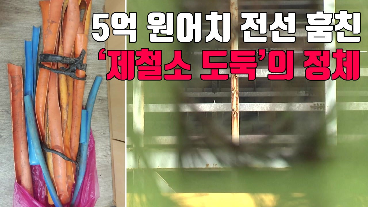 [자막뉴스] 5억 원어치 전선 훔친 '제철소 도둑'의 정체 / YTN
