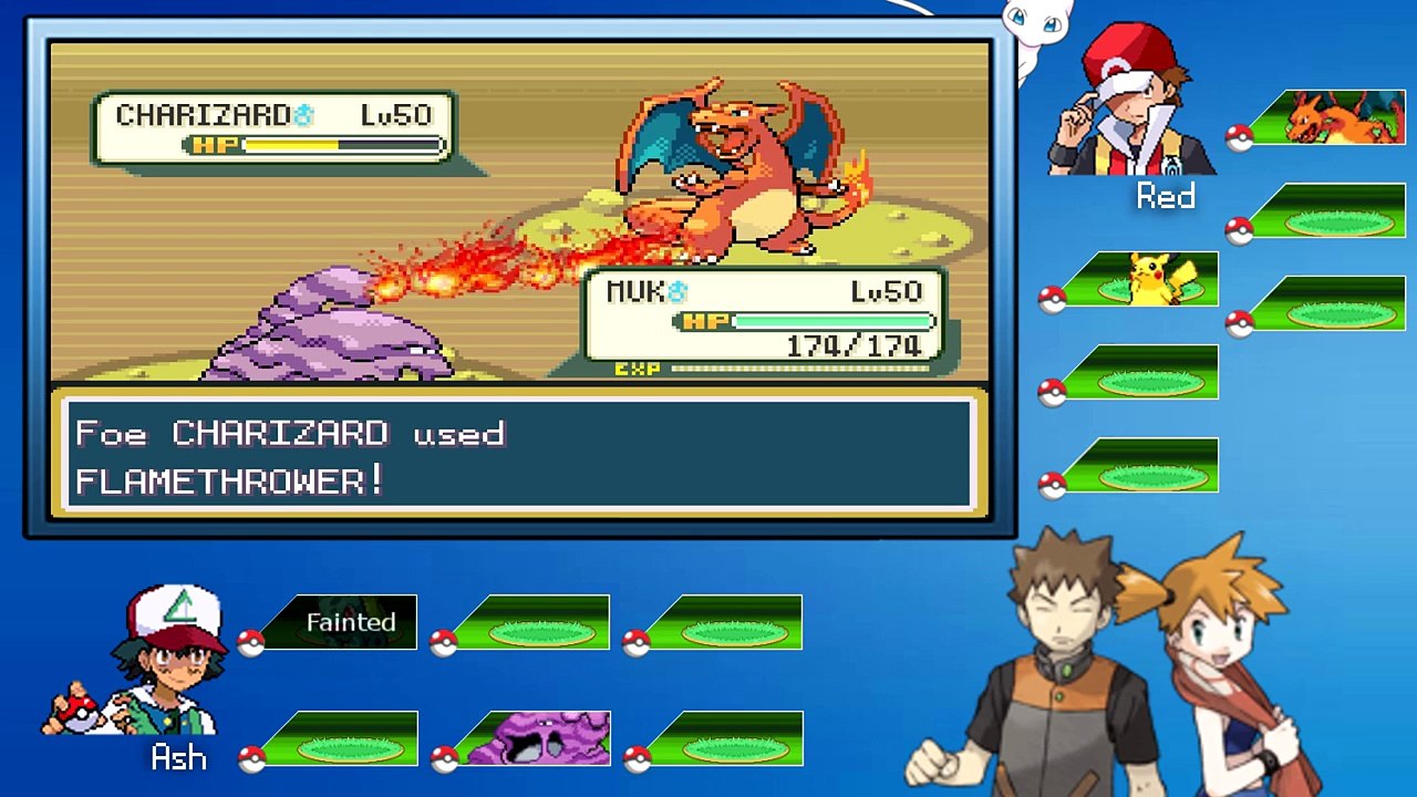 Pokemon: Ash VS Red!