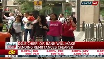Market Edge Gov't bats for lower remittance fees in bank for OFWs - Copy