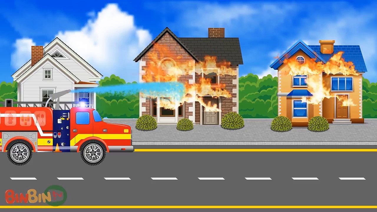 Car Garage | Good to Evil Transformation | Learn Street Vehicles for Kids | Garbage | BinBin Tv