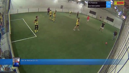 But de Manuel (9-12) - FC Pokémon Vs Les Gars Lactics - 17/10/17 20:00 - LIGUE 3