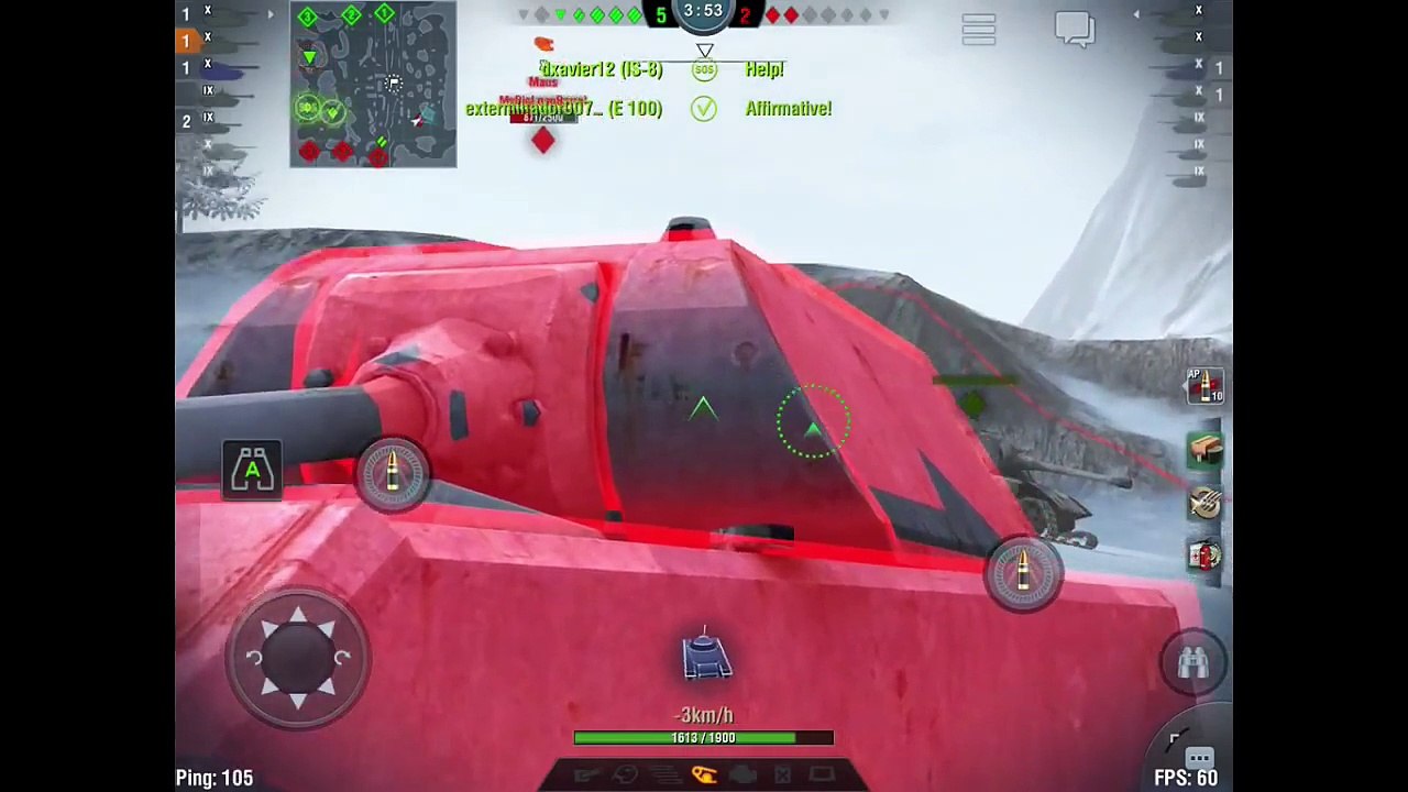 IS-7 VS Maus [WoT blitz]-0PrjAcSB5yI