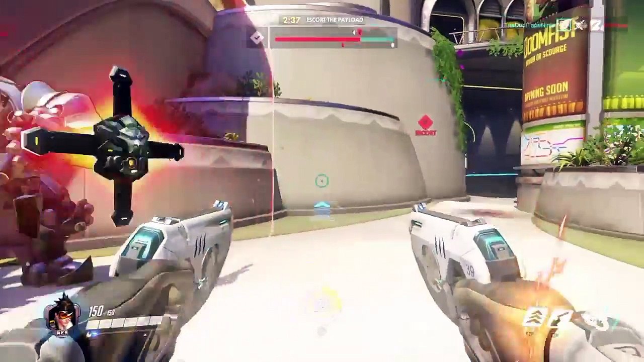 Best Reinhardt Fail From The Overwatch Beta!!!-5DkqiBwnip8