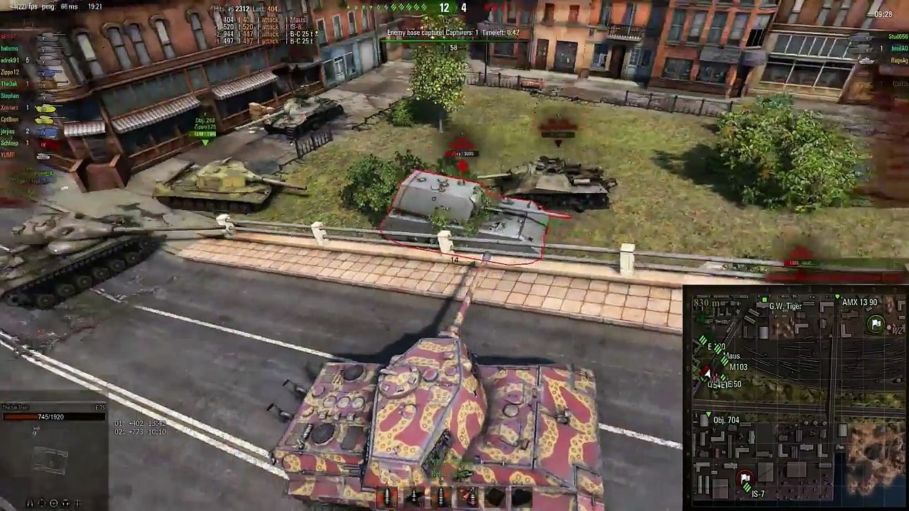 World of Tanks - How to ram a Maus-XkhCsrmq4mM