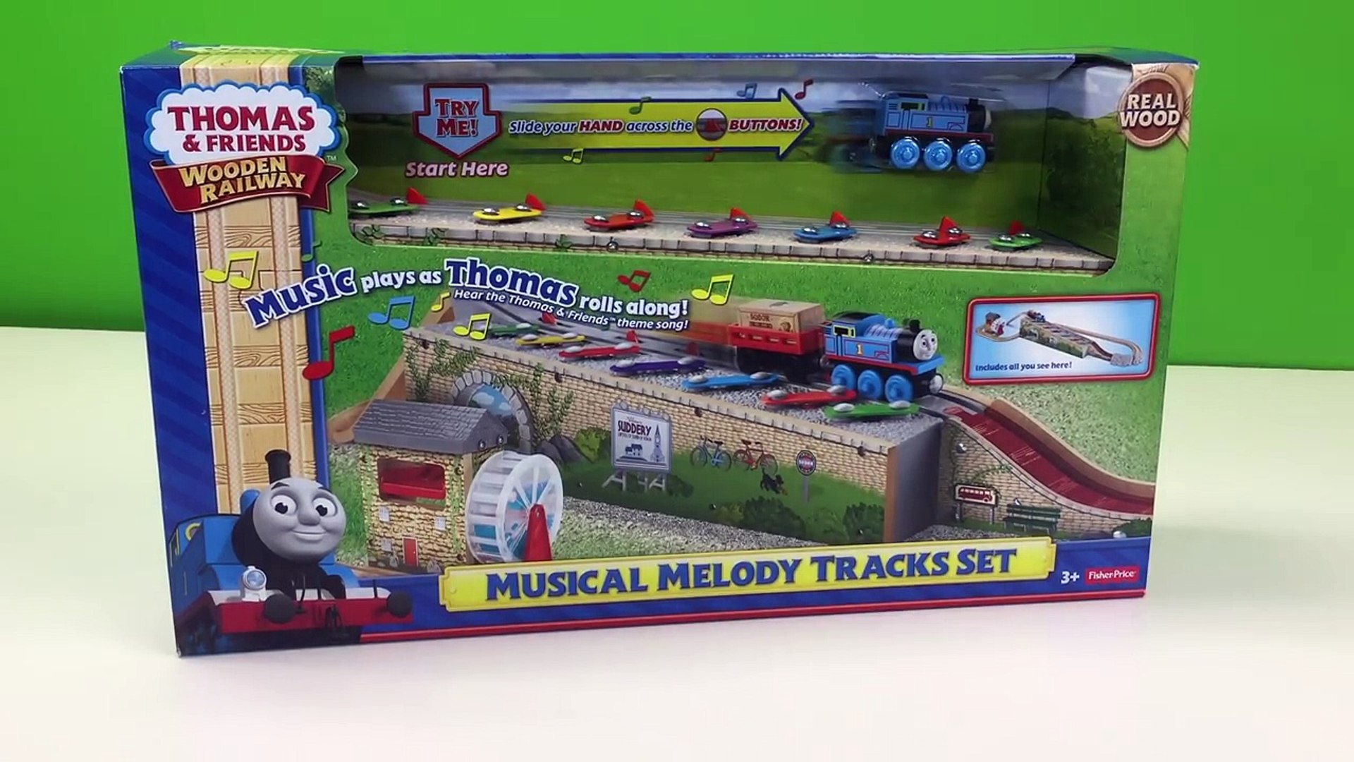 fisher price railroad train set