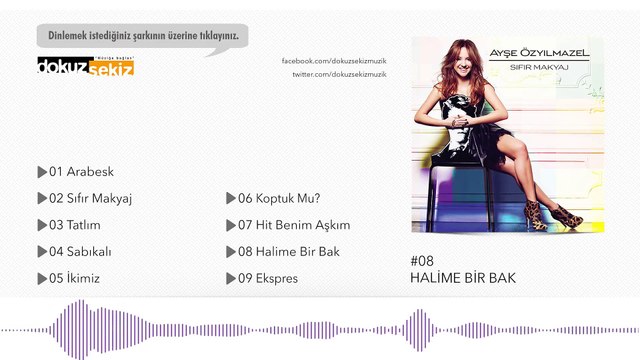Ayşe Özyılmazel - Halime Bir Bak (Official Audio)
