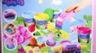 Peppa Pig Mega Dough Set Play Doh Fun Fory Machine Play Dough Treats Cupcakes Toys