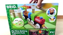 Many wooden train toys & Thomas, green garage toy ☆Brio Railway☆