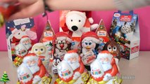 Christmas Kinder Surprise Eggs and lots of Christmas Goodies Surprise Toys Merry Christmas Music