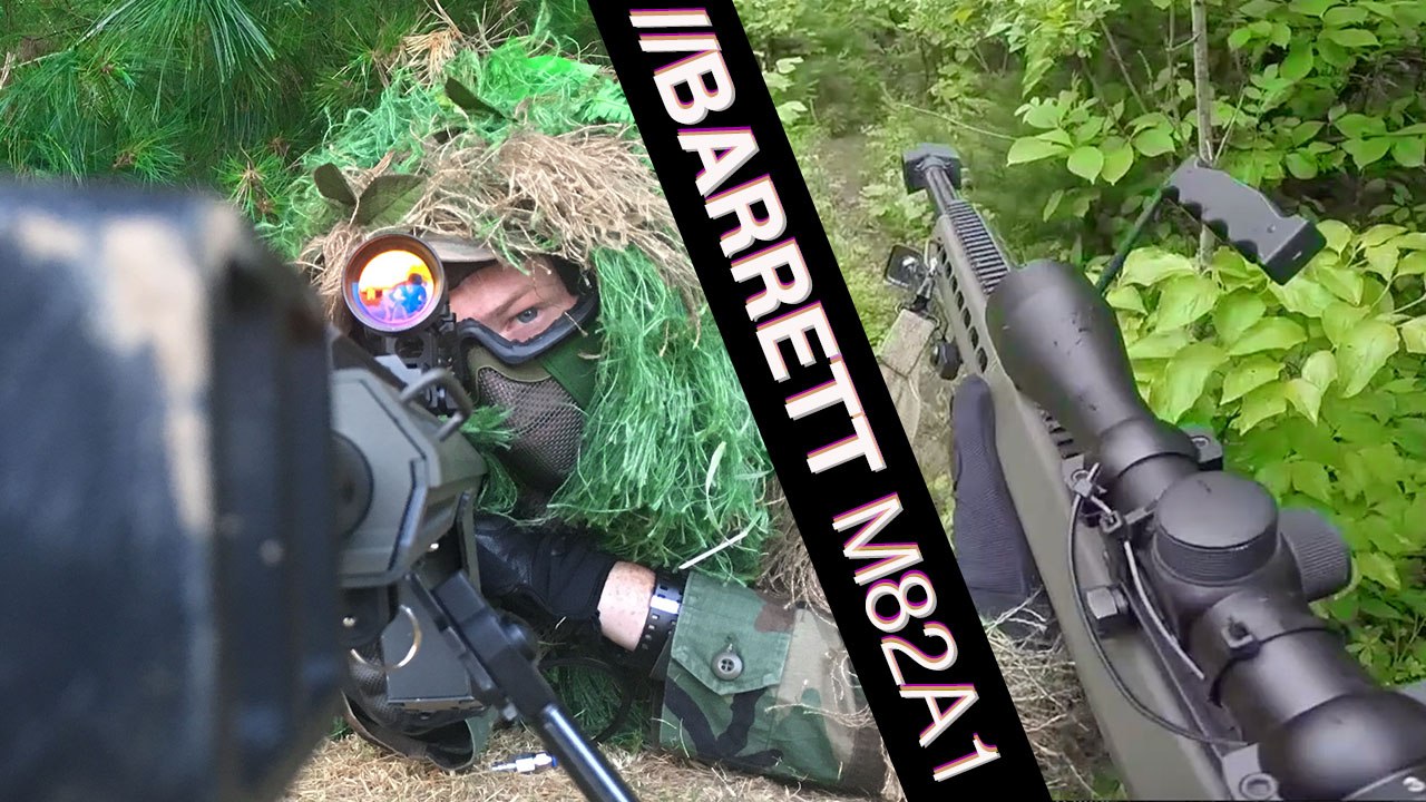 Simulacrum Ep. 1 // Immersive Airsoft Sniper Gameplay (Barrett M82A1 .50 Cal)