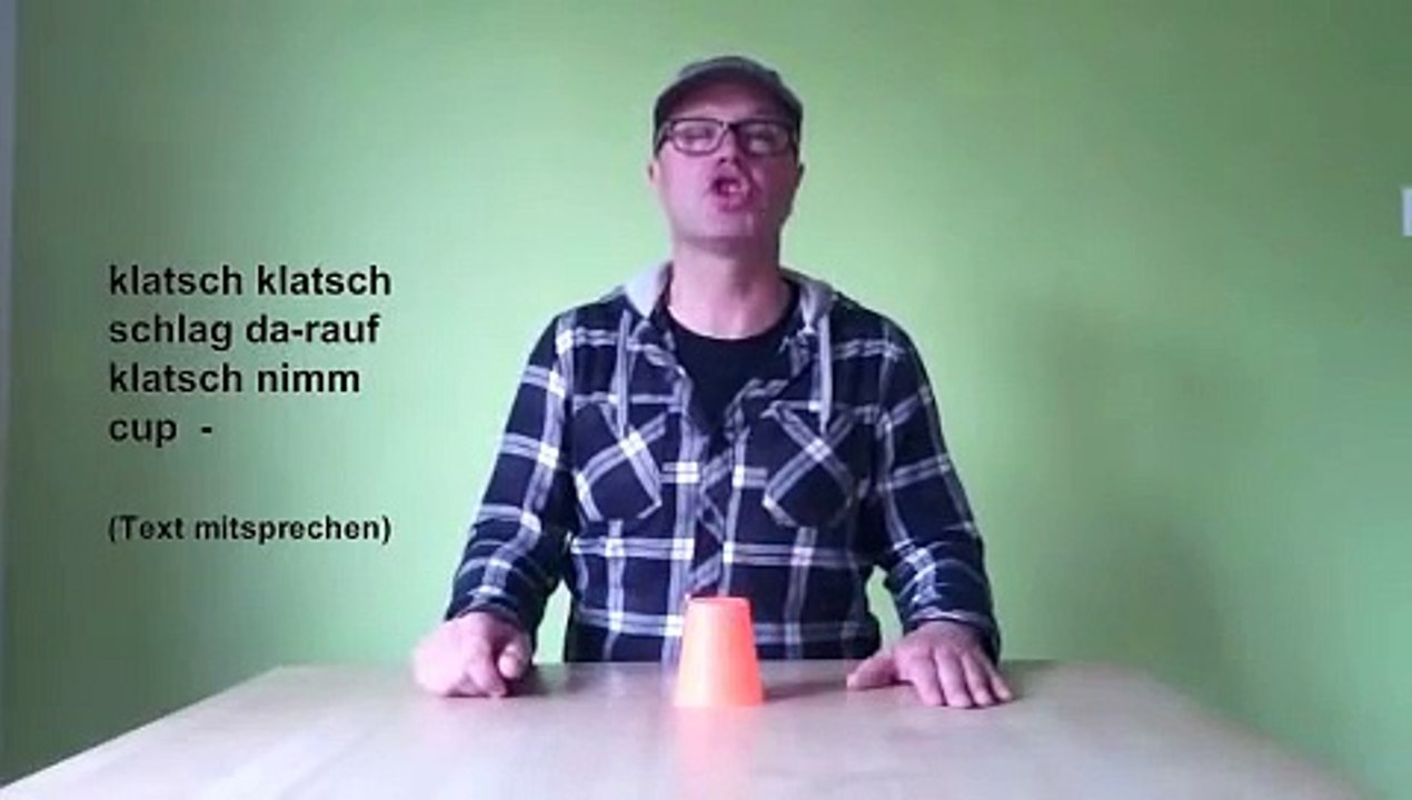 Anleitung Einfach!  - Becher Rhythmus, Becher Rap, Cup Song, Cup Rhythm, Becher Beat-iizYliWJCnQ