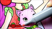 Strawberry Shortcake BEST Coloring Book Page Kids Fun Art Activities Learning Videos Brilliant Kids