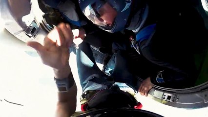 Skydiver Gets Pants Ripped Off During Free Fall