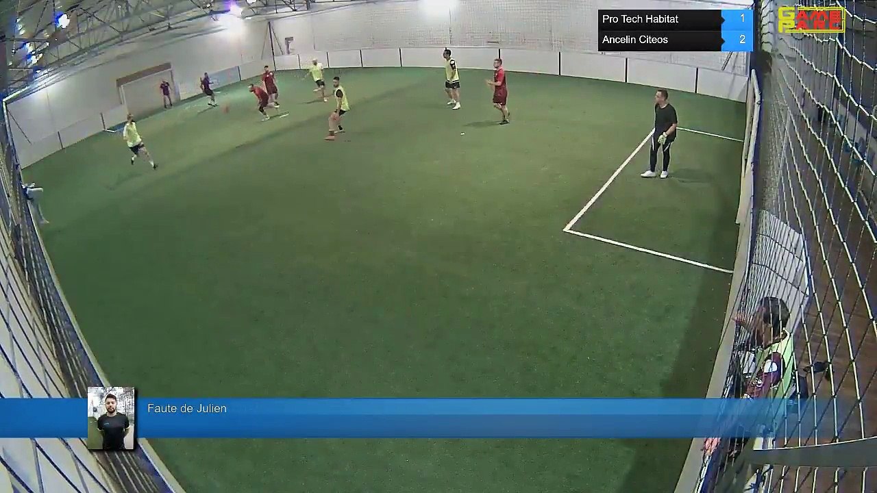 Faute de Julien - Pro Tech Habitat Vs Ancelin Citeos - 17/10/17 19:00 - LIGUE 2 - Poitiers Game Parc