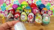 21 SURPRISE EGGS Frozen Kinder Surprise Hello Kitty SpongeBob Planes Cars Star Wars opening