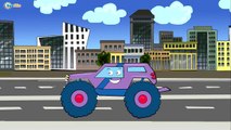 ✔ CAR WASH Monster Truck, dirty vehicles - Trucks For Children - Kids Video - Cars Cartoon-xjJ5_oenkjE
