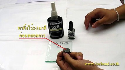 kết hợp keo loctite 7649 và Loctite 326