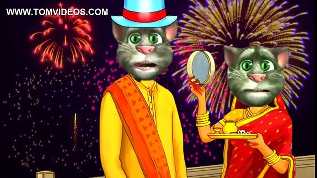 करवाचौथ Funny Video (पति की आरती) - ओ मेरे पति देवता तुमसा कोई नहीं दूजा - Talking Tom Funny Song