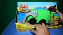Play Doh Diggin Rigs Trash Tossin Rowdy the Garbage Truck Toy The Garbage Truck