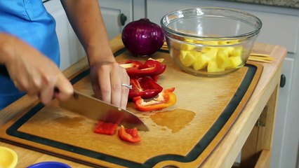 Barbecue Chicken and Pineapple Skewers Recipe