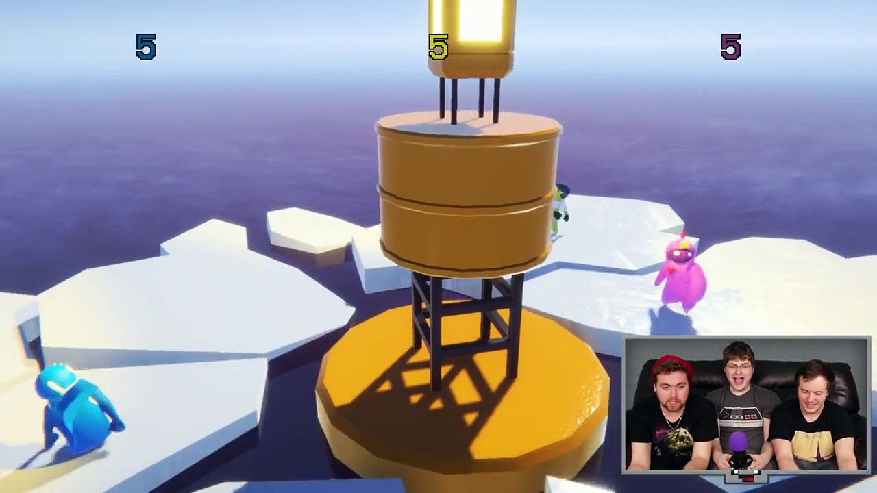 BEATING UP MY ROOMMATES | Gang Beasts