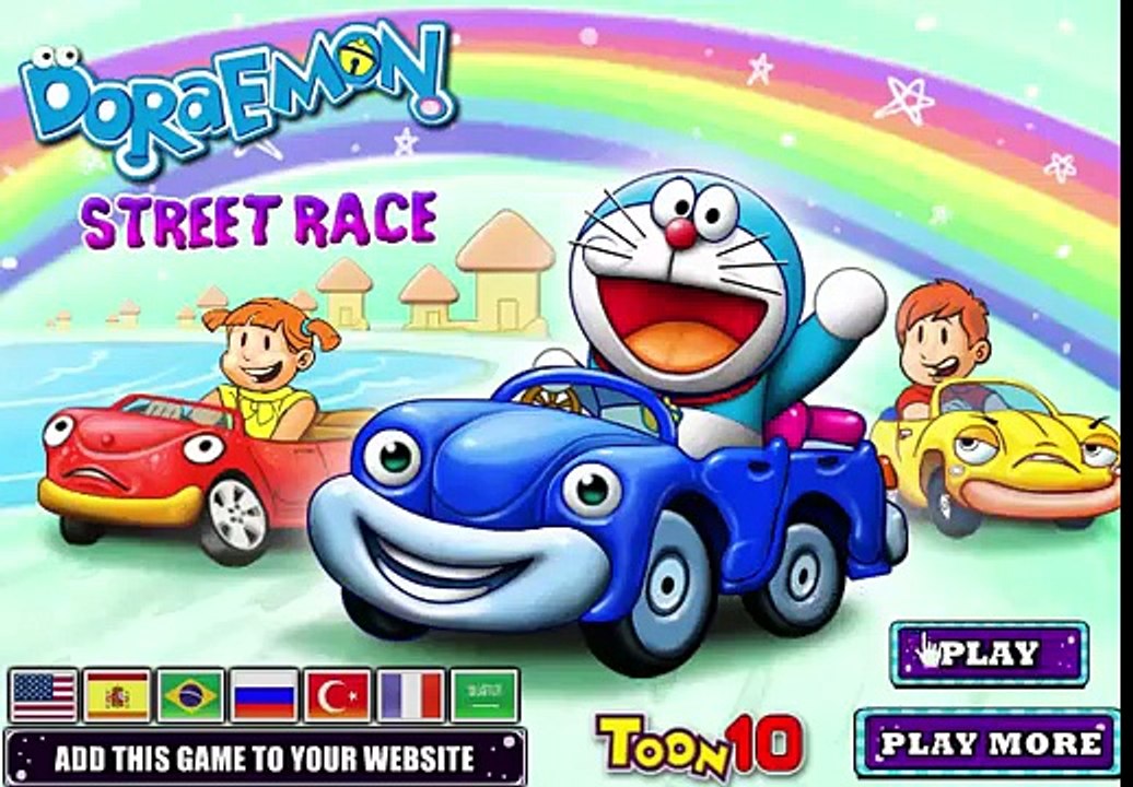 Doraemon Street Race Kids  GamePlay -  Best Car Racing Game-RkHdIieVnmo