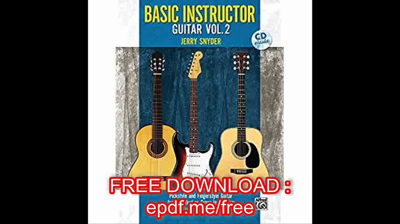 Basic Instructor Guitar, Book 2 (Book & CD)