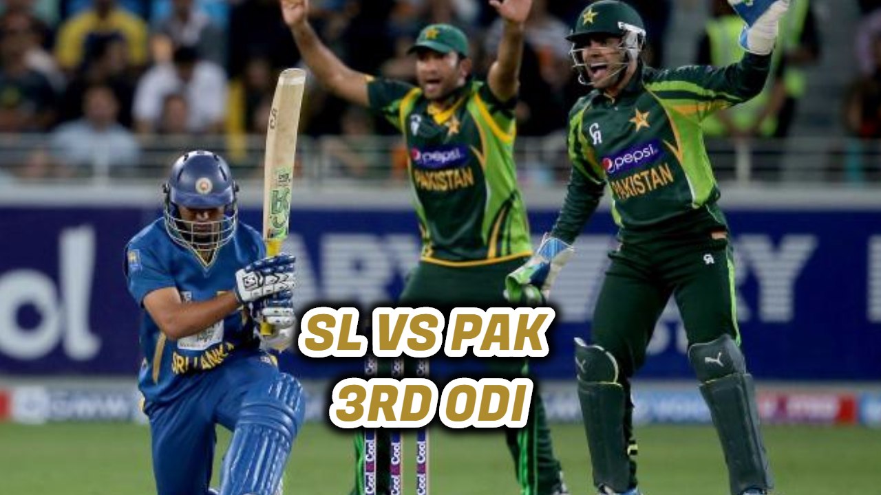 PAK VS SL 3rd ODI Match Preview