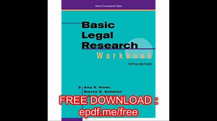 Basic Legal Research Workbook (Aspen Coursebook)