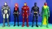 Marvel Avengers Titan Hero Series War Machine Marvels Vision Black Panther Iron Man & Black Widow