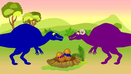 Funny Dinosaurs Cartoons for Children | Spinosaurus Cartoons for Kids