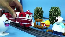 기차 장난감 로봇트레인 RT 뽀로로 기차놀이 만들기 요괴워치 위스퍼 기차역 Robot Trains Toys Pororo Toys Yokai Watch Whisper