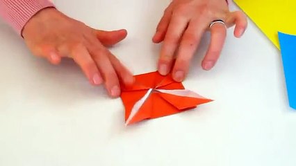 Origami - How to Make a Spinning Top