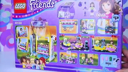 Lego Friends Amusement Park Bumper Cars Build Review Silly Play - Kids Toys