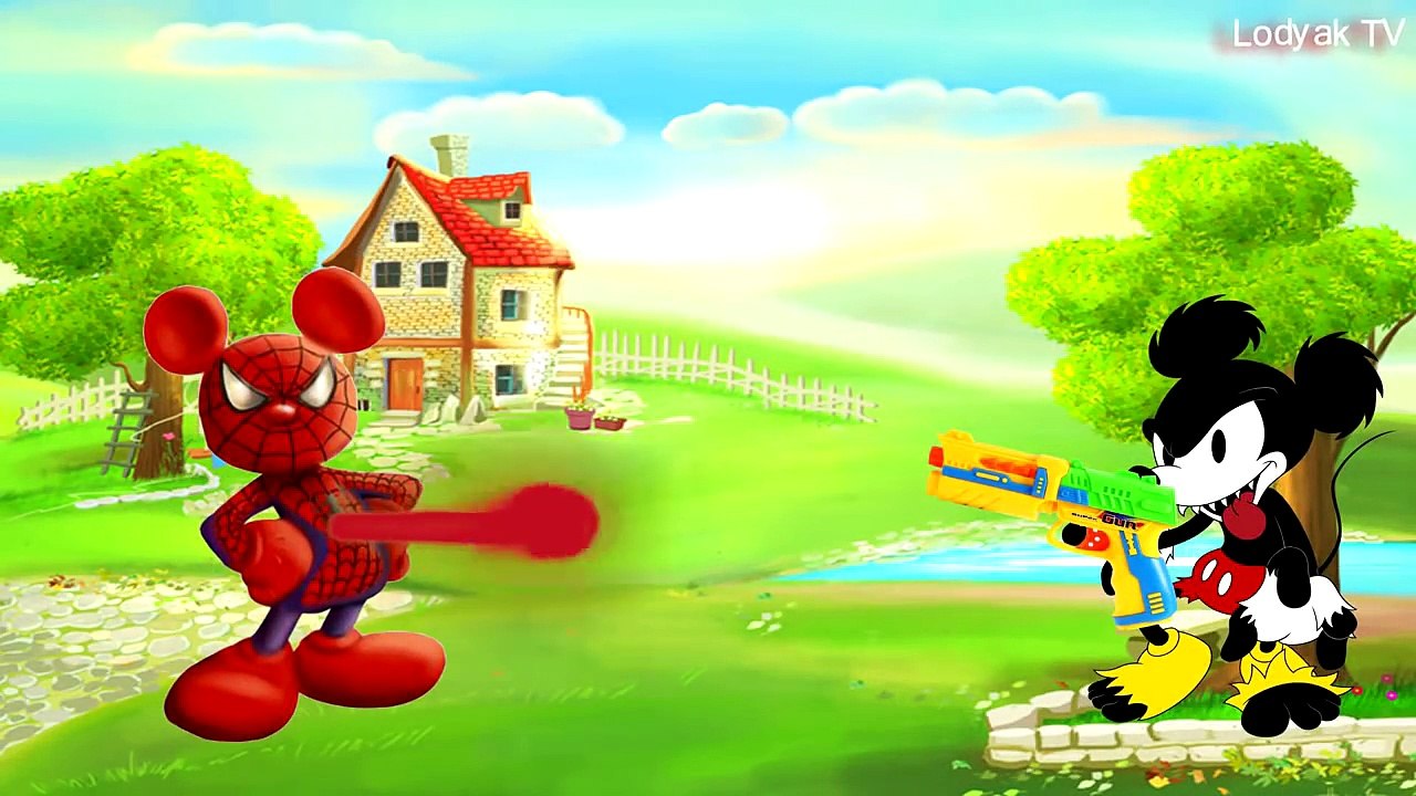 Mickey Mouse Vs Ufo Spooky adventure Finger Family Song! Clubhouse Nursery Rhymes for Children