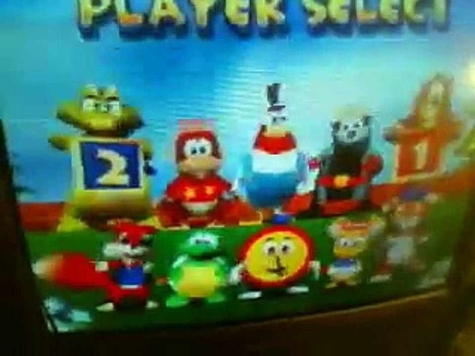 Como jugar 2 jugadores en el modo de Aventura de Diddy Kong Racing (N64)