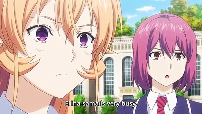 Shokugeki No Souma S3 Episode 2 Typical Erina Video Dailymotion