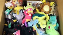 Massive Japanese Pokemon Center merchandise unboxing/haul, plushies, cards Sun and Moon merchandise!