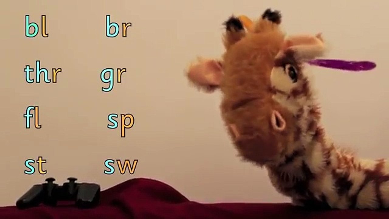 Geraldine the Giraffe learns blends