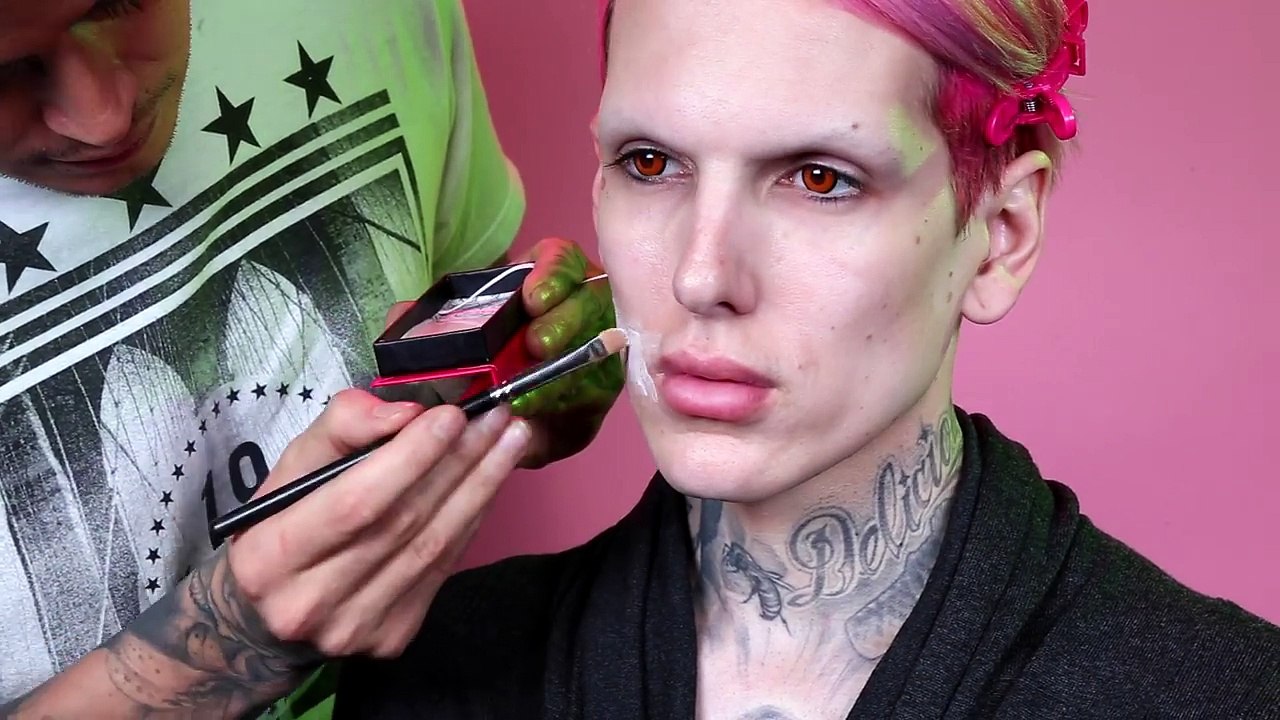 The Joker Makeup Tutorial with Jeffree Star & Nojusthenry