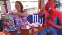 Spiderman Princess Rapunzel BOAT TRIP! Joker Kidnapped!