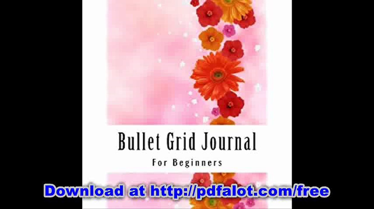 Bullet Grid Journal For Beginners