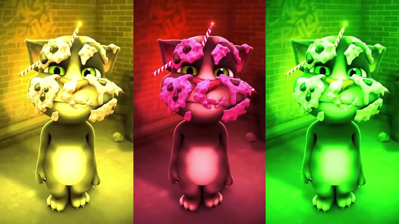 Baby Learn Colors with Talking Pocoyo, Talking Tom | Kids Colour Reion Compilation