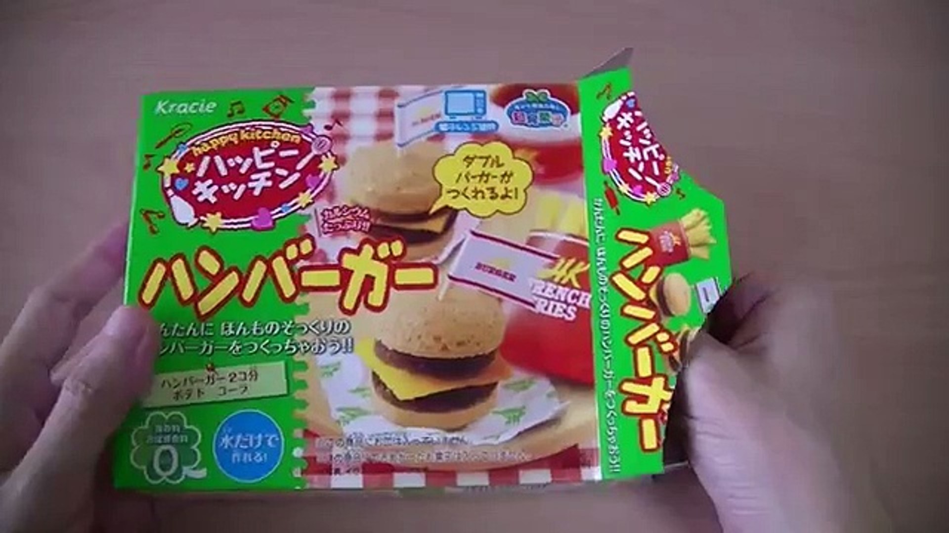 Happy Kitchen Mini Burger And French Fries Making Kit Video Dailymotion