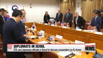 :  U.S. and Japanese diplomats arrive in Seoul for talks on North Korea