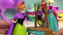 Disney Frozen Toys Queen Elsa Princess Anna Of Arendelle Magiclip Mini Barbie Dolls