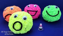 Foam Balls Smiley Face Surprise Toys Marvel Avengers Yowie Transformers Fidget Spinner Learn Colors