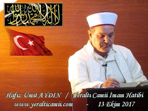 Hafız Ümit AYDIN / İMANIN MEYVESİ İBADETLER Cuma Vaazı.