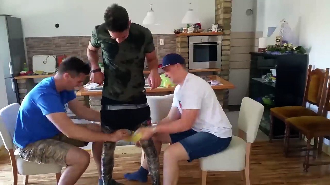 100 LAYERS OF DUCT TAPE EXTREME CHALLENGE