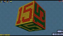 Epic Rubiks Cube Number Patterns